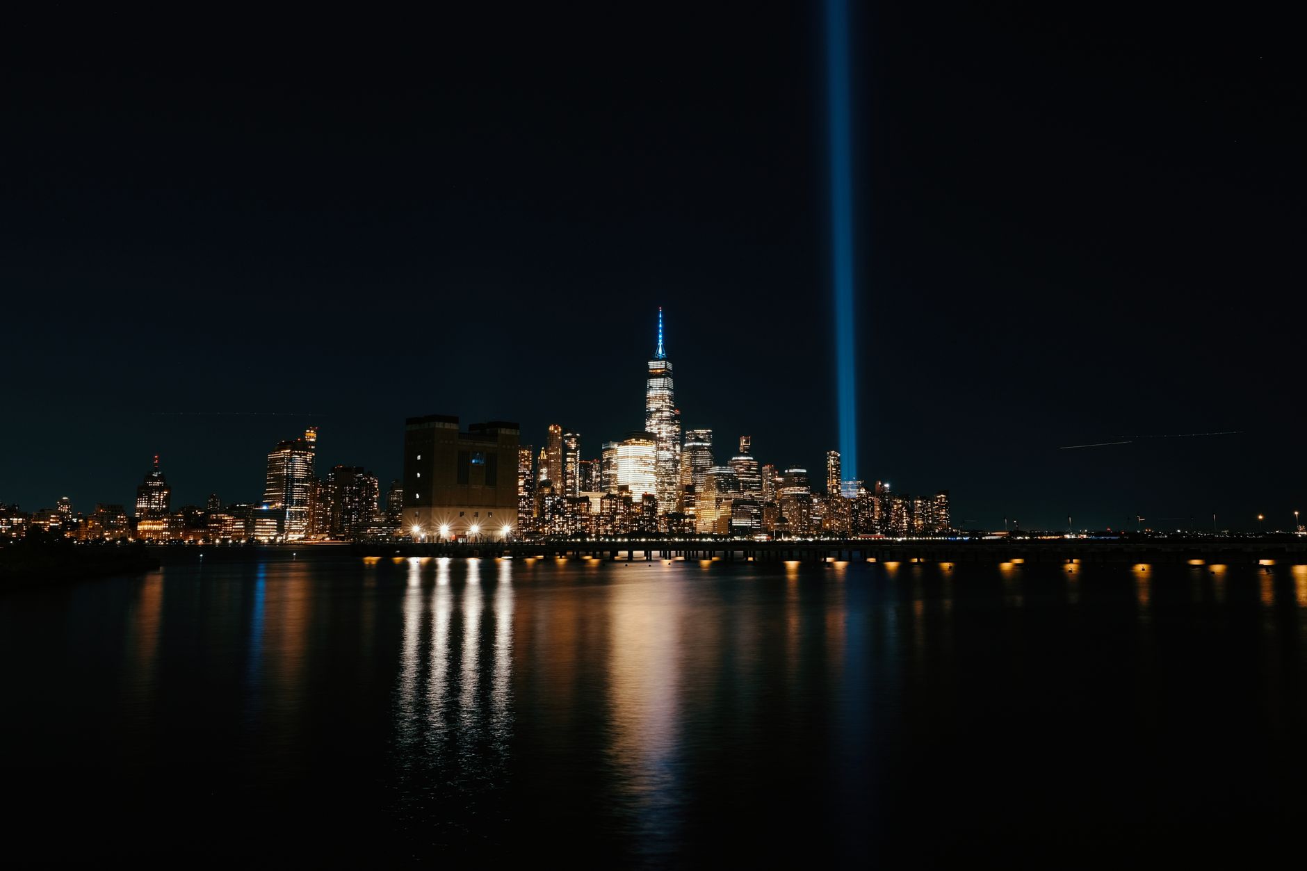 New York'ta 11 Eylül anıtı