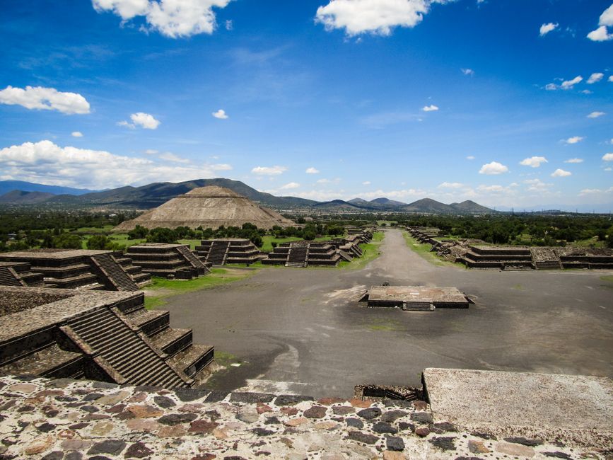 Pyramid of the Sun at Teotihuacan near Mexico City