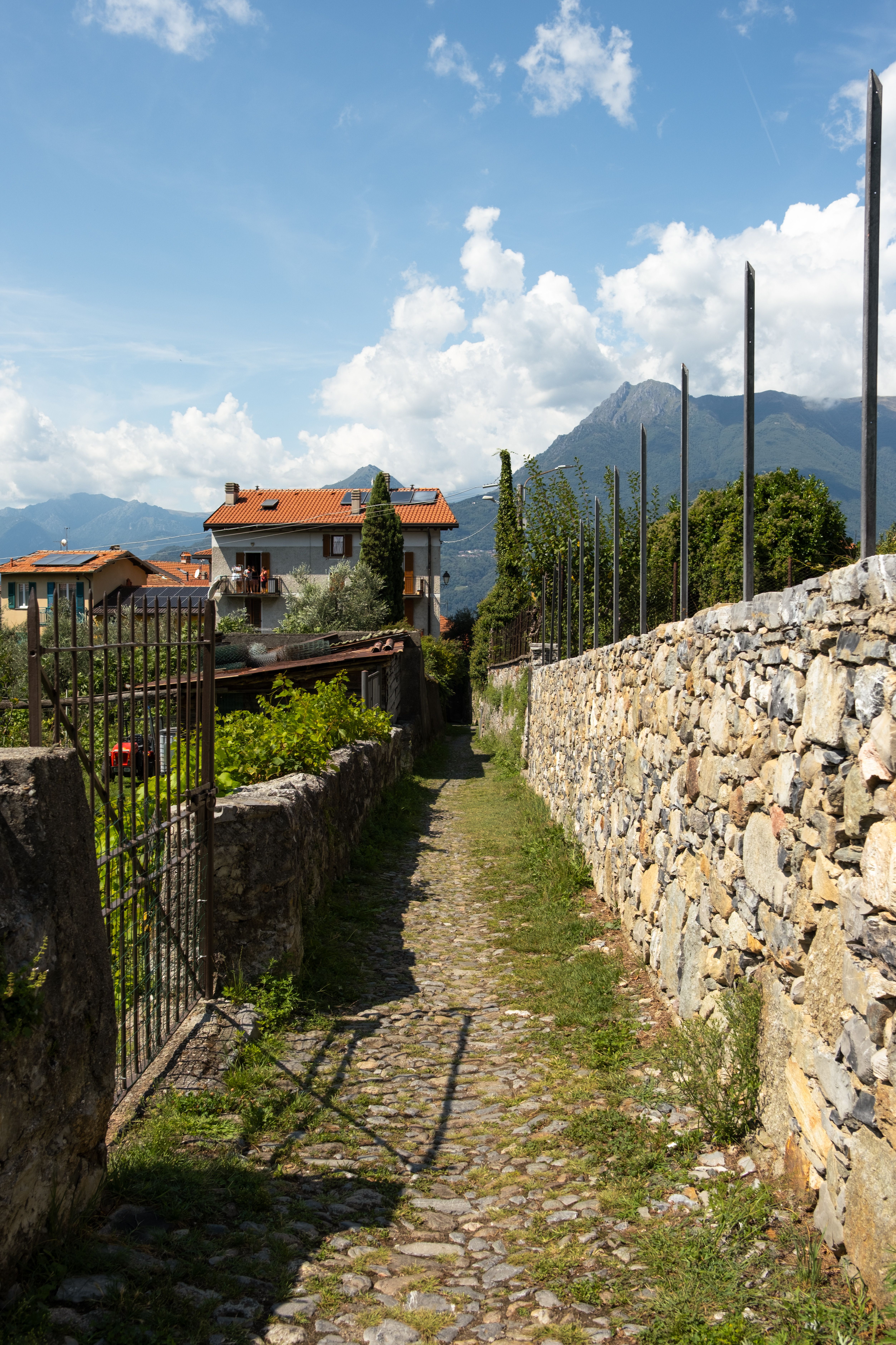 Charming Italian Village Pathway in Summer Light · Free Stock Photo