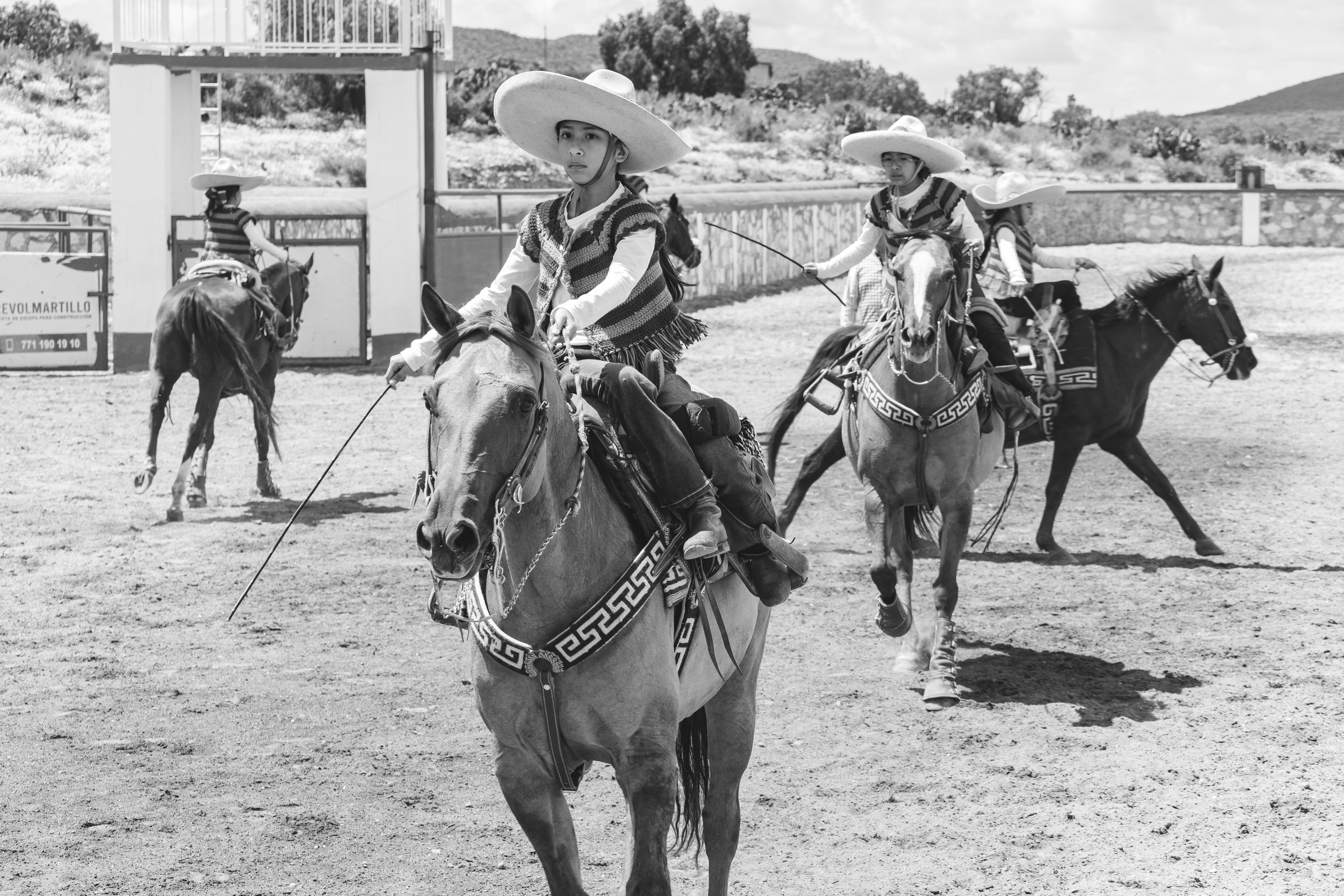 Mexican Charro Riders Performing in Hidalgo · Free Stock Photo