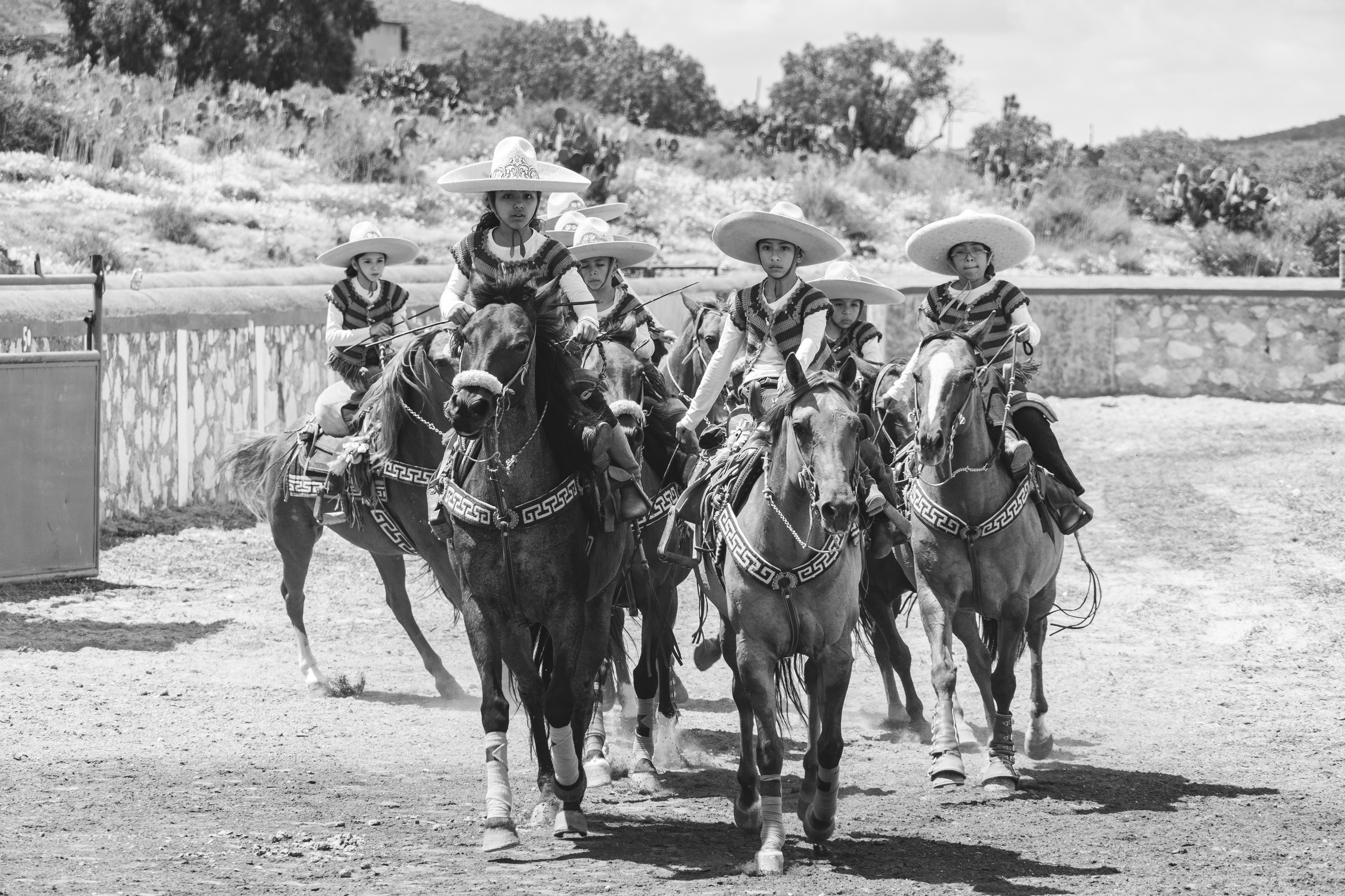 Traditional Mexican Horse Riders in Hidalgo · Free Stock Photo
