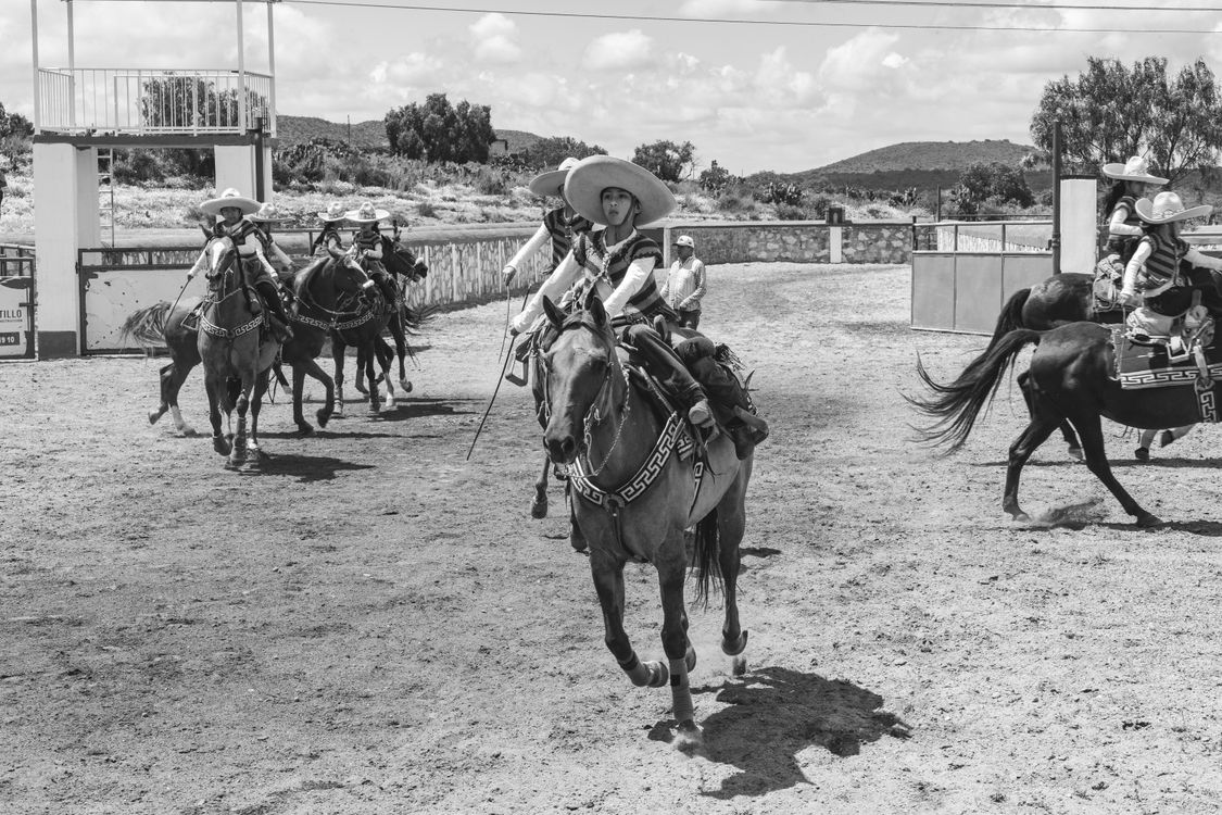 Charros Riding in San Juan Tizahuapan Arena · Free Stock Photo