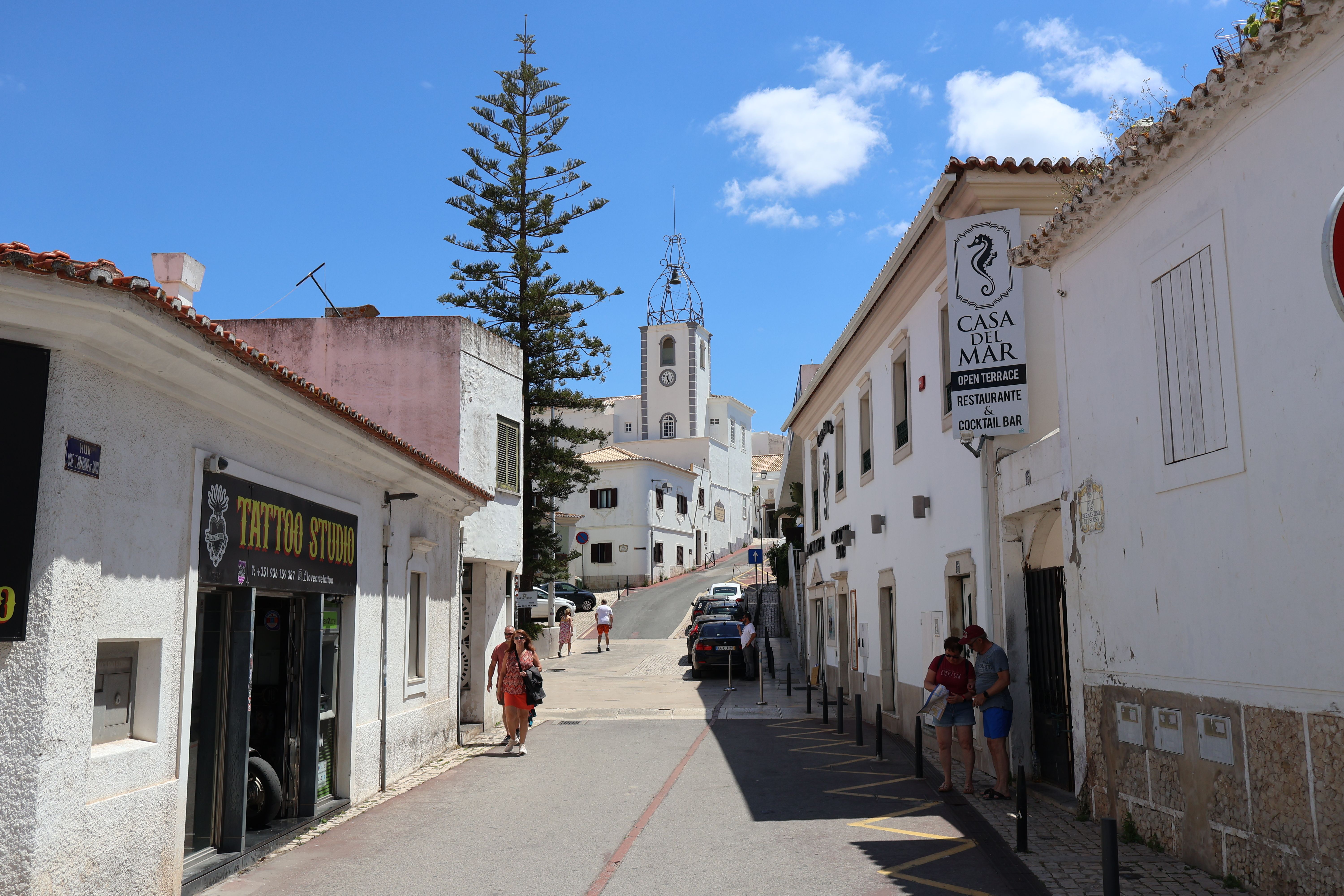 Walk the village centre