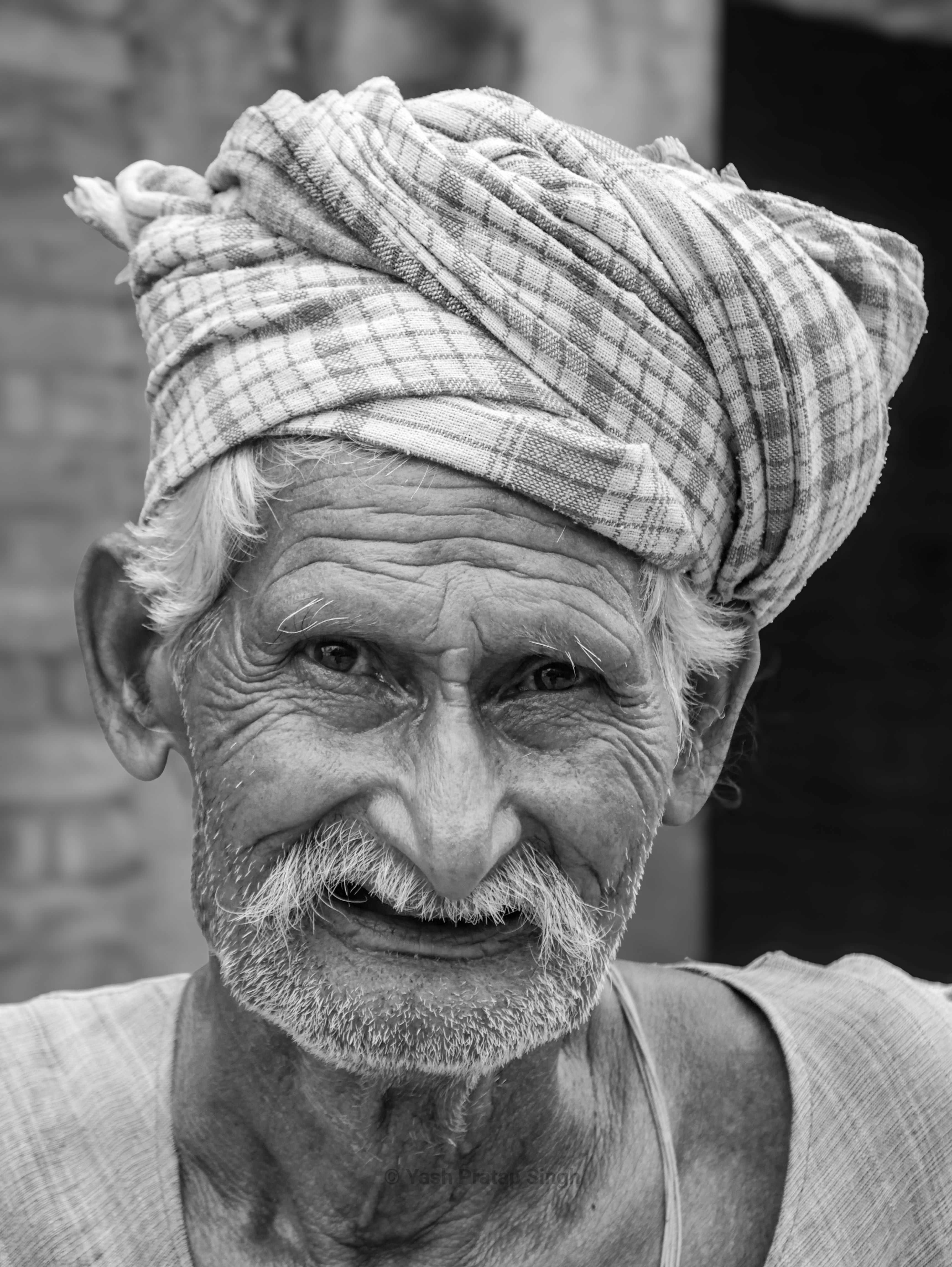 Portrait of an Elderly Man in Traditional Turban · Free Stock Photo