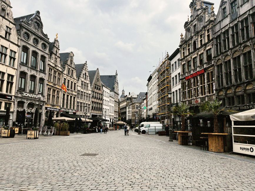 Delicious Belgian fries with sauce from a traditional frituur in Belgium