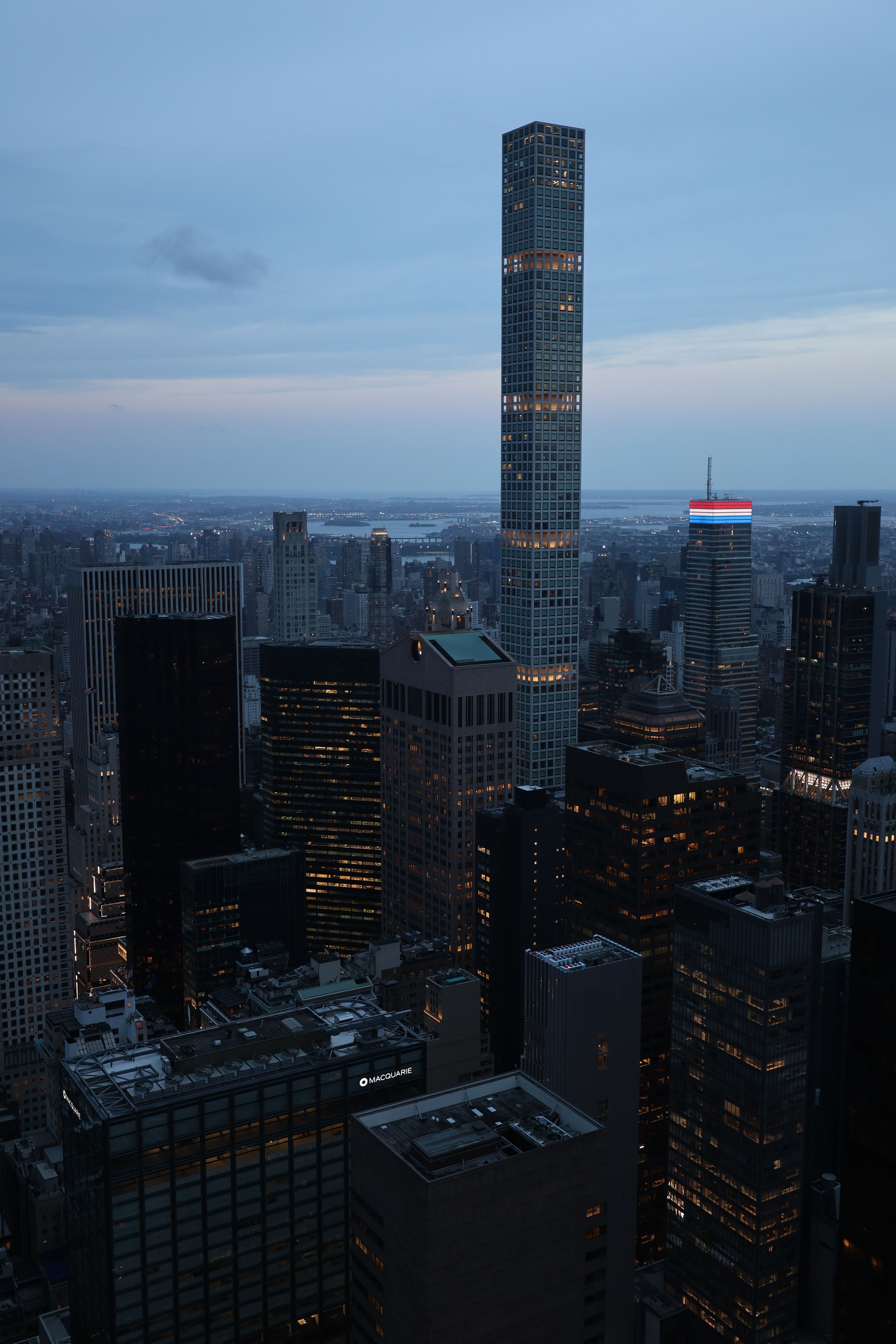 New York City Skyline at Dusk Captured · Free Stock Photo