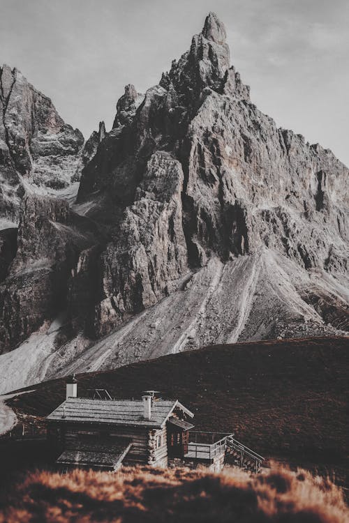 House Near Mountain