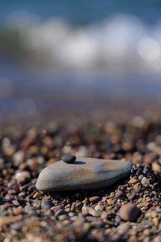 Klares Design mit Strand & Friedlich – Minimalistisch