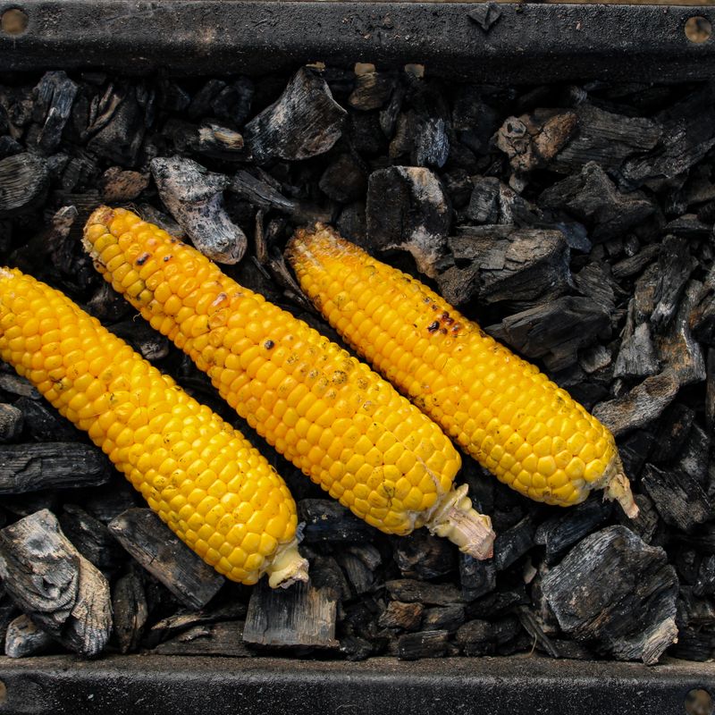 Slow Cooker Creamed Corn and Roasted Poblano Dip