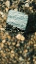 Abstract Beach Reflection in Sea Pebbles