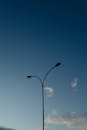 Street Lamp Against Evening Sky