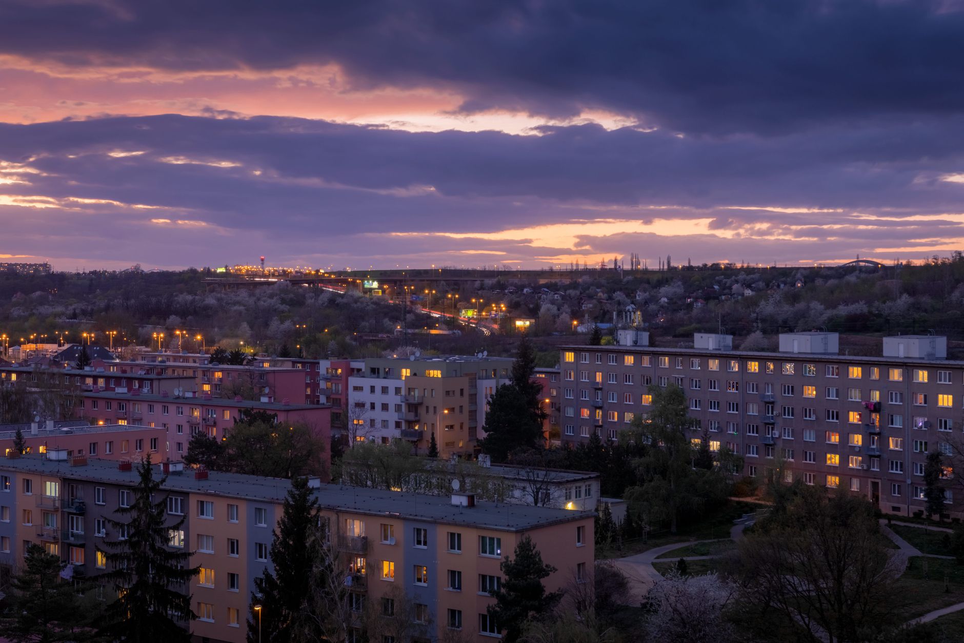 Ostrava cityscape