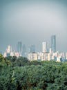 Skyline View of Nanjing City, China
