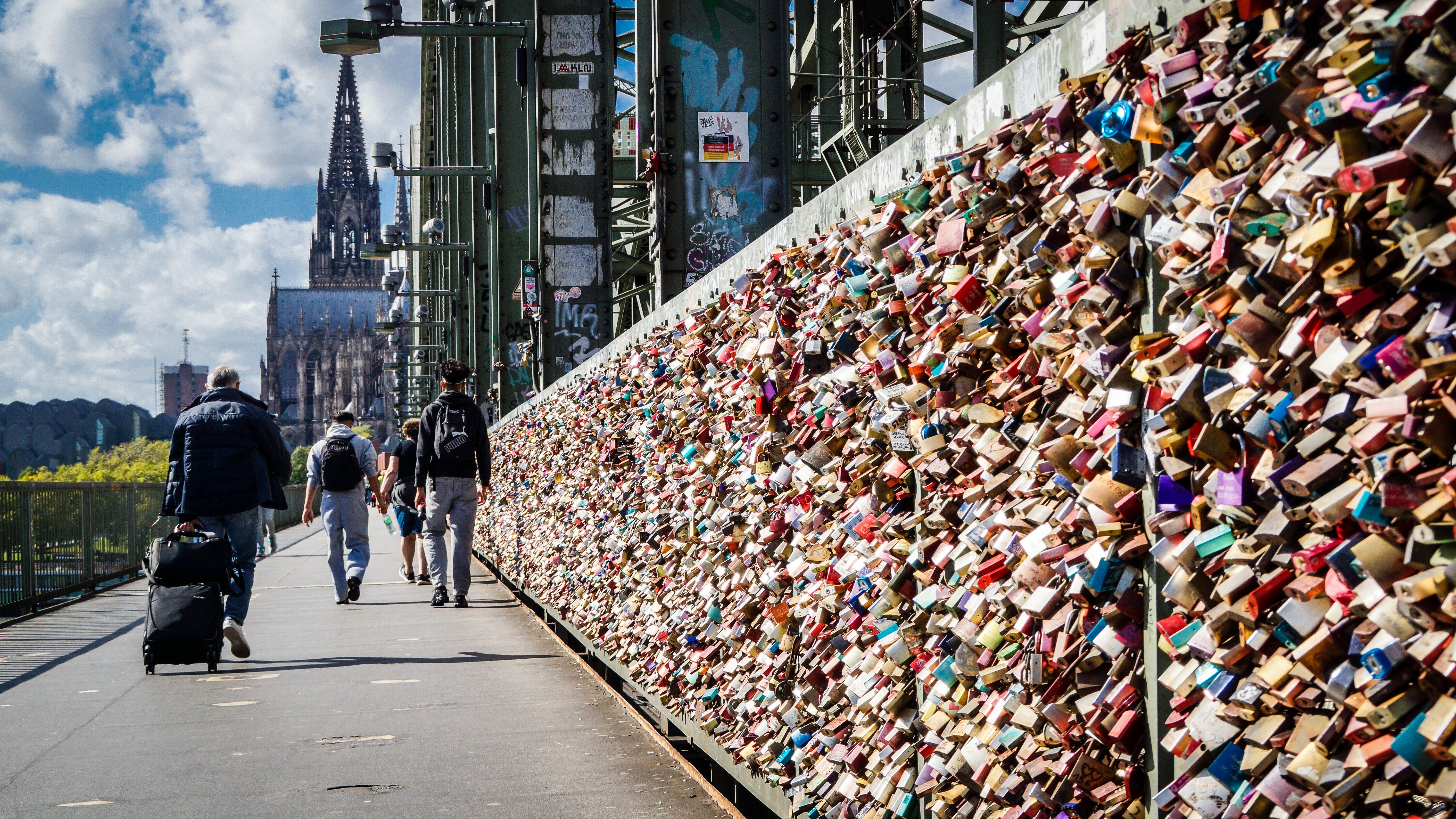 Cologne Old Town by the Rhine