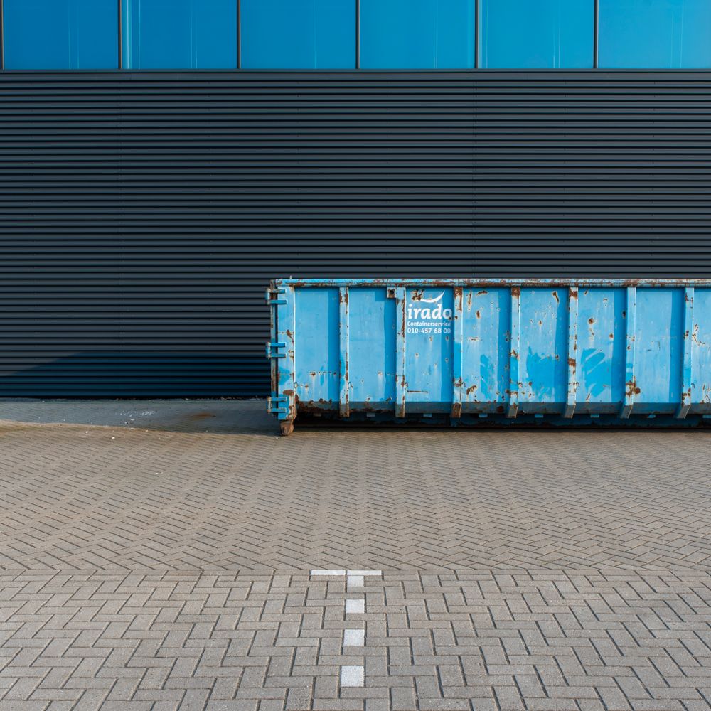 Moniaive — belongings being loaded for transport to storage
