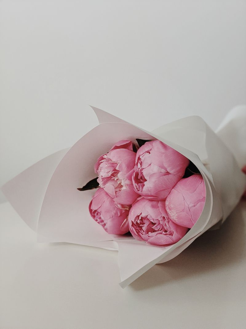 Elegant floral detail