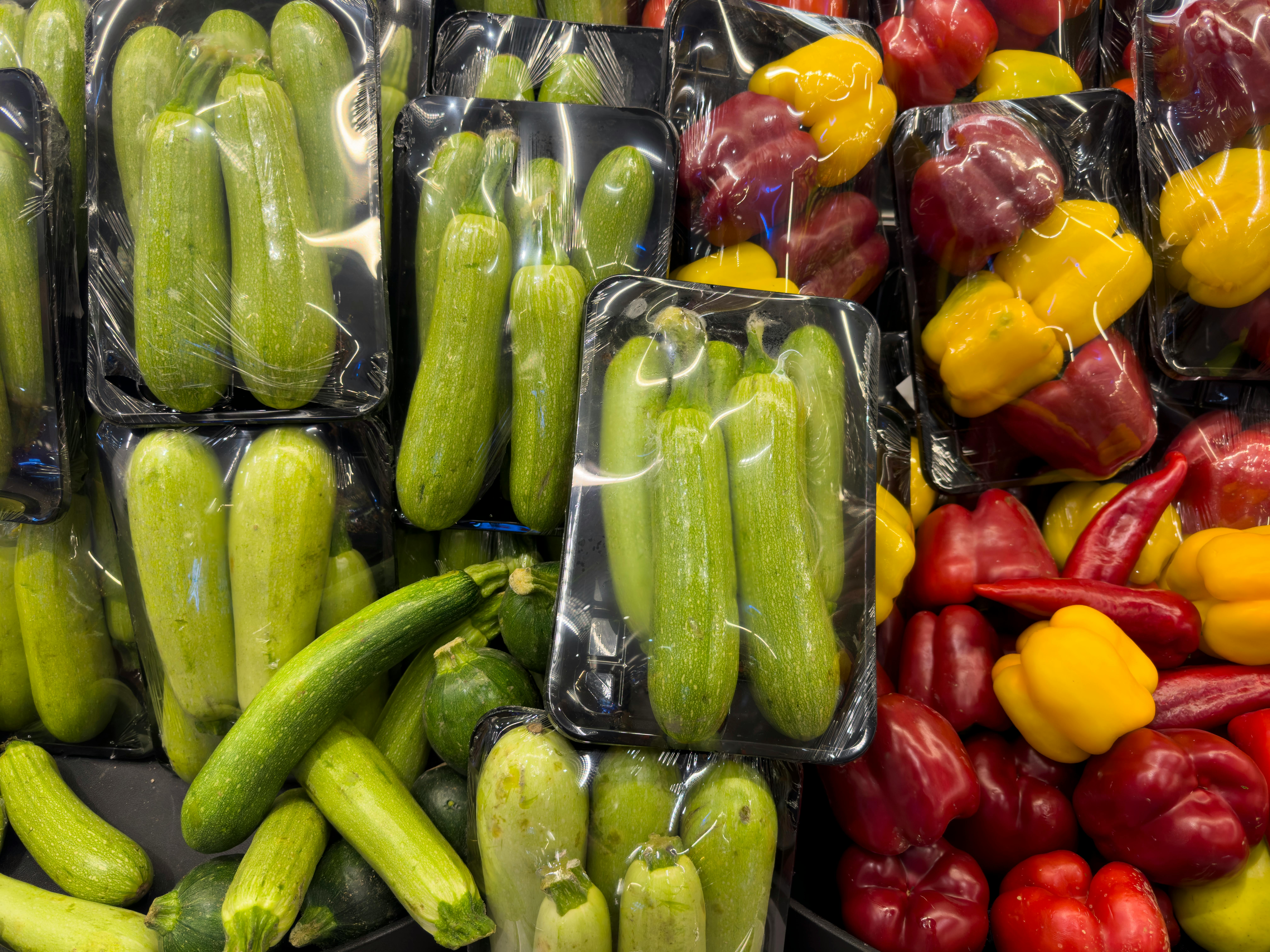 healthy fresh produce at market
