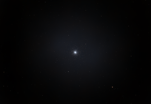 Stern & Universum im Universum – Strahlende Kosmos-Aufnahme (von Adrian Monserrat, 8310×5745, #33931034)