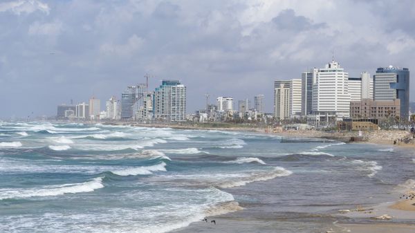 חוף הים באזור אשקלון
