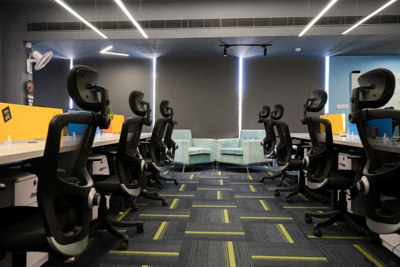 Modern kantoorinterieur