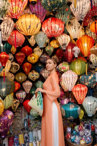 Silk lanterns