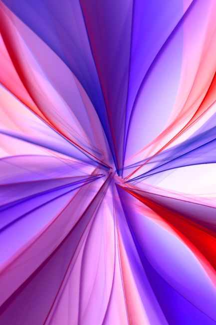 Vibrant abstract artwork featuring dynamic swirls of purple, pink, and red hues.