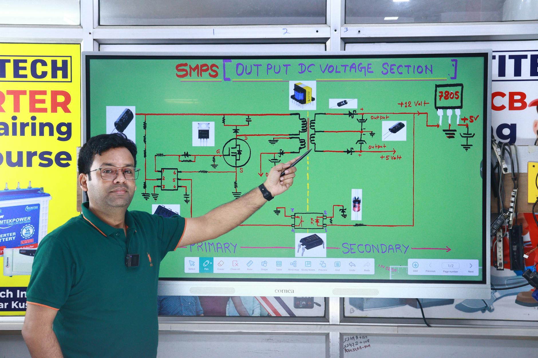 hot bed cross section diagram UK