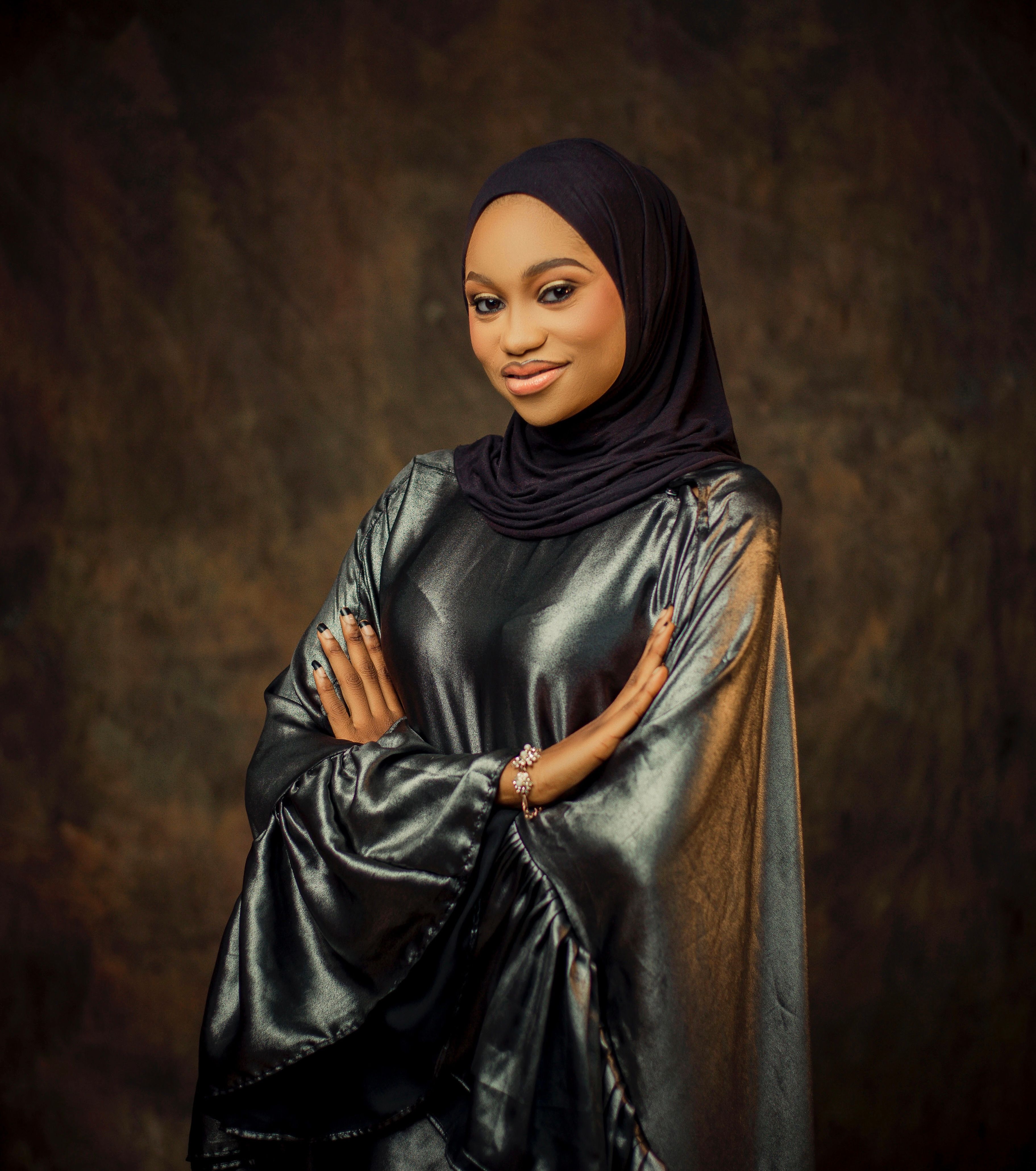 Elegant Portrait of a Woman in Hijab · Free Stock Photo