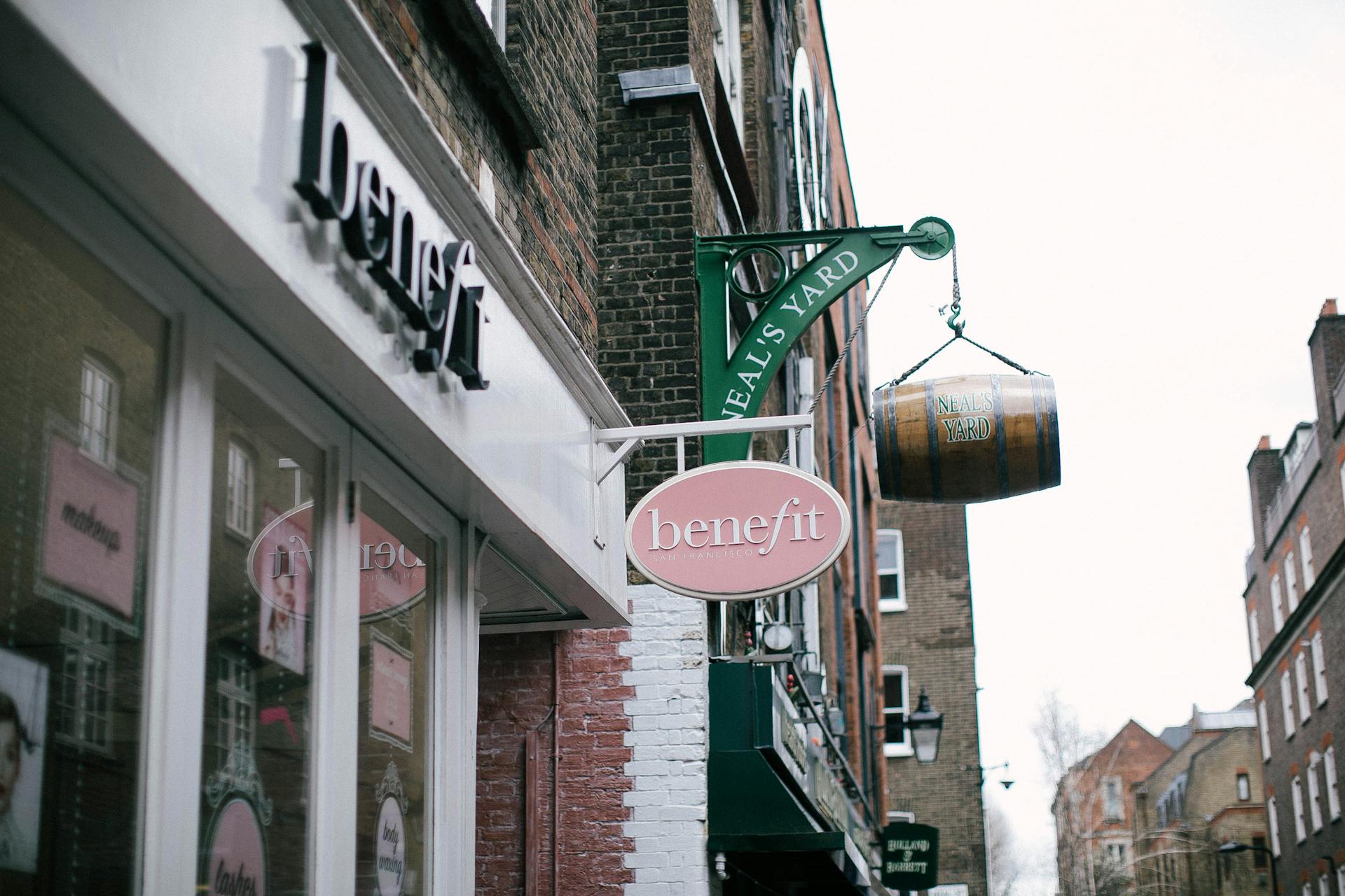 Benefit Signage