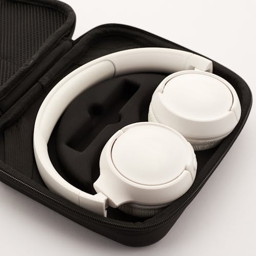 White Wireless Headphones