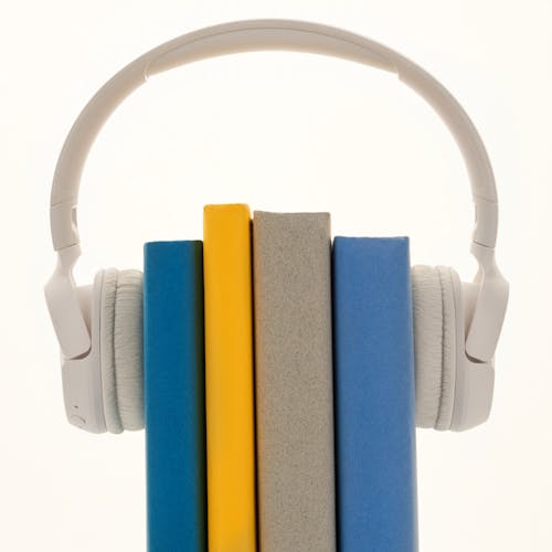 Free White Wireless Headphones Stock Photo