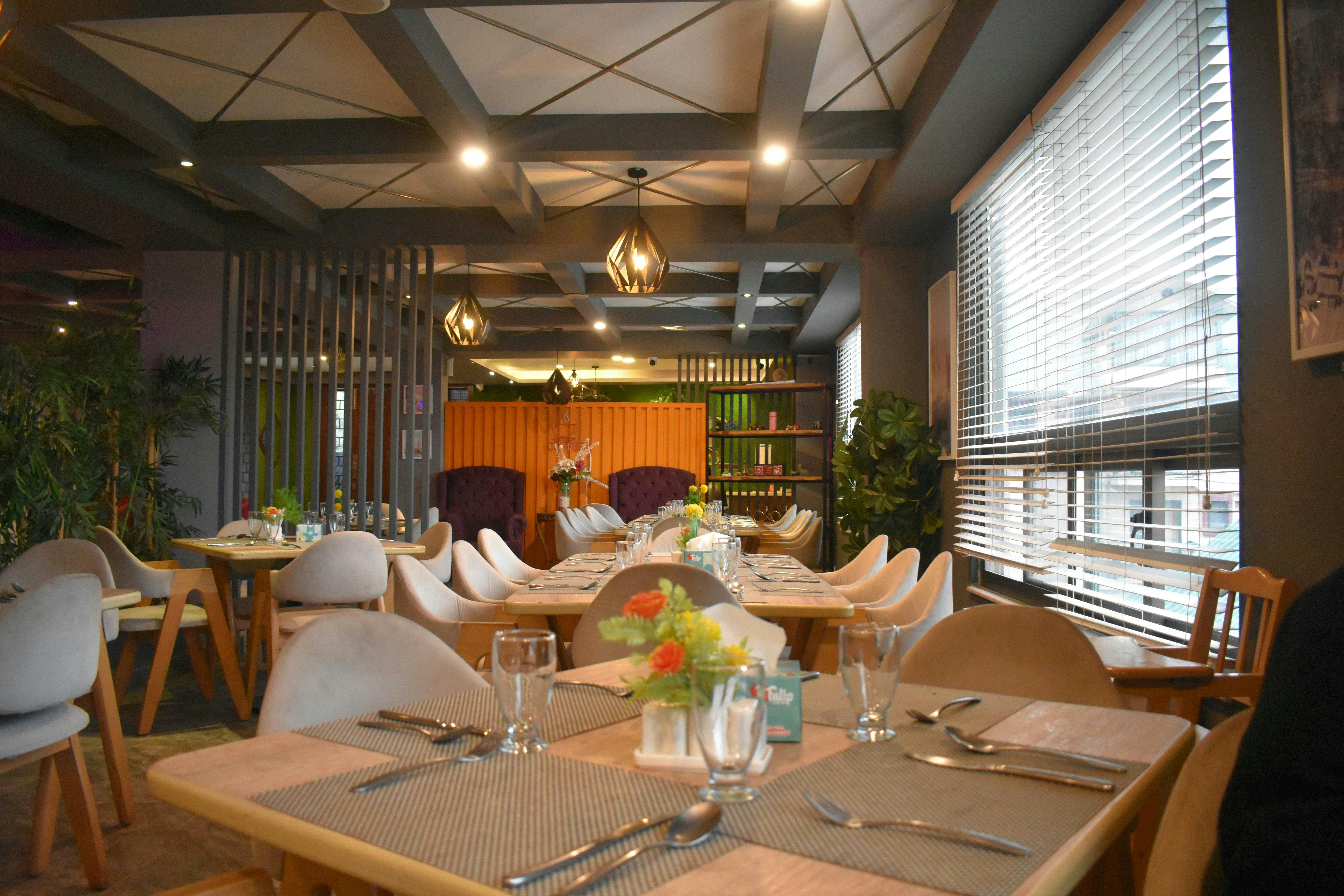 Dining View in restaurant