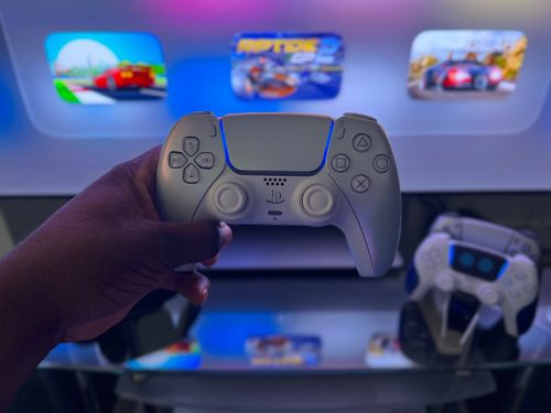 Free Sony DualSense Video Game Controller  Stock Photo