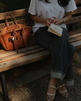 Free stock photo of bag, book, clock