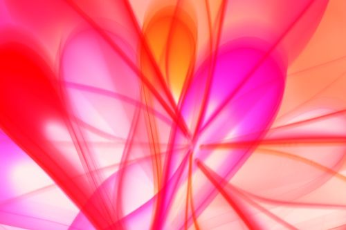 Free Dynamic abstract artwork featuring vibrant red and pink swirls, creating a lively and captivating design. Stock Photo