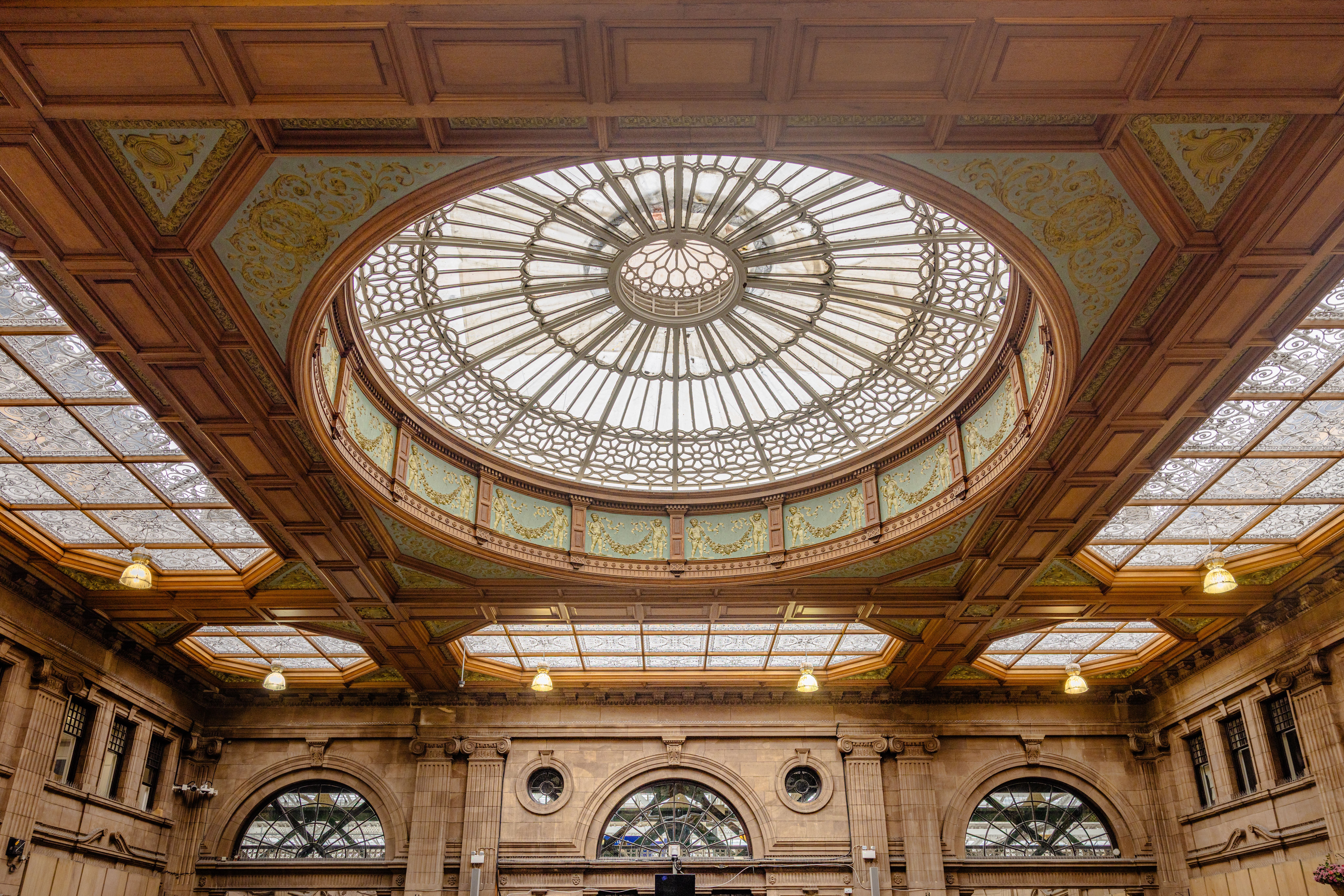 Elegant Dome Ceiling in Historical Scottish Building · Free Stock Photo