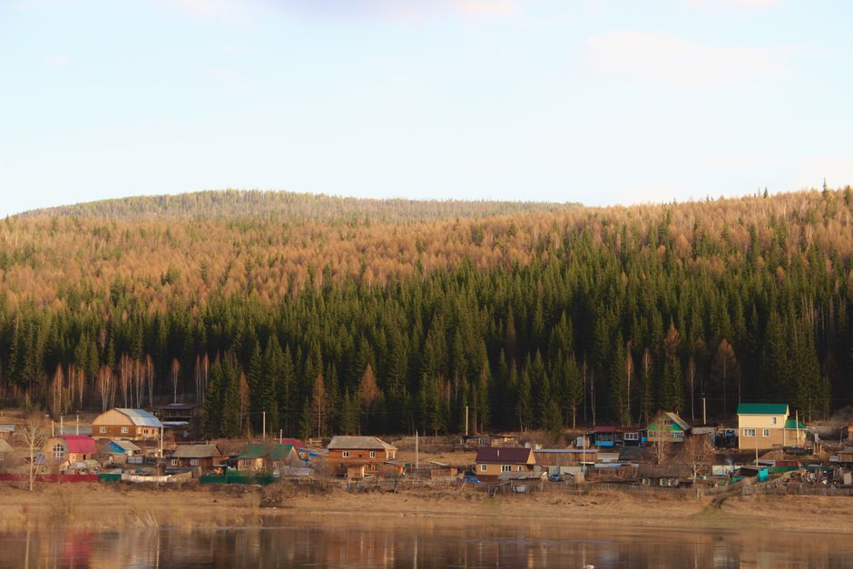 Charming village nestled by the forest near Irkutsk, perfect for nature lovers and travel enthusiasts.