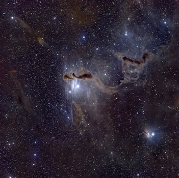 A breathtaking view of the Milky Way galaxy filled with stars, nebulae, and cosmic dust.