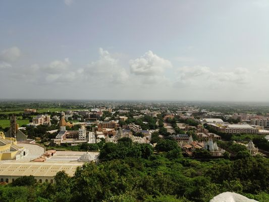 Palitana Jain temples aerial