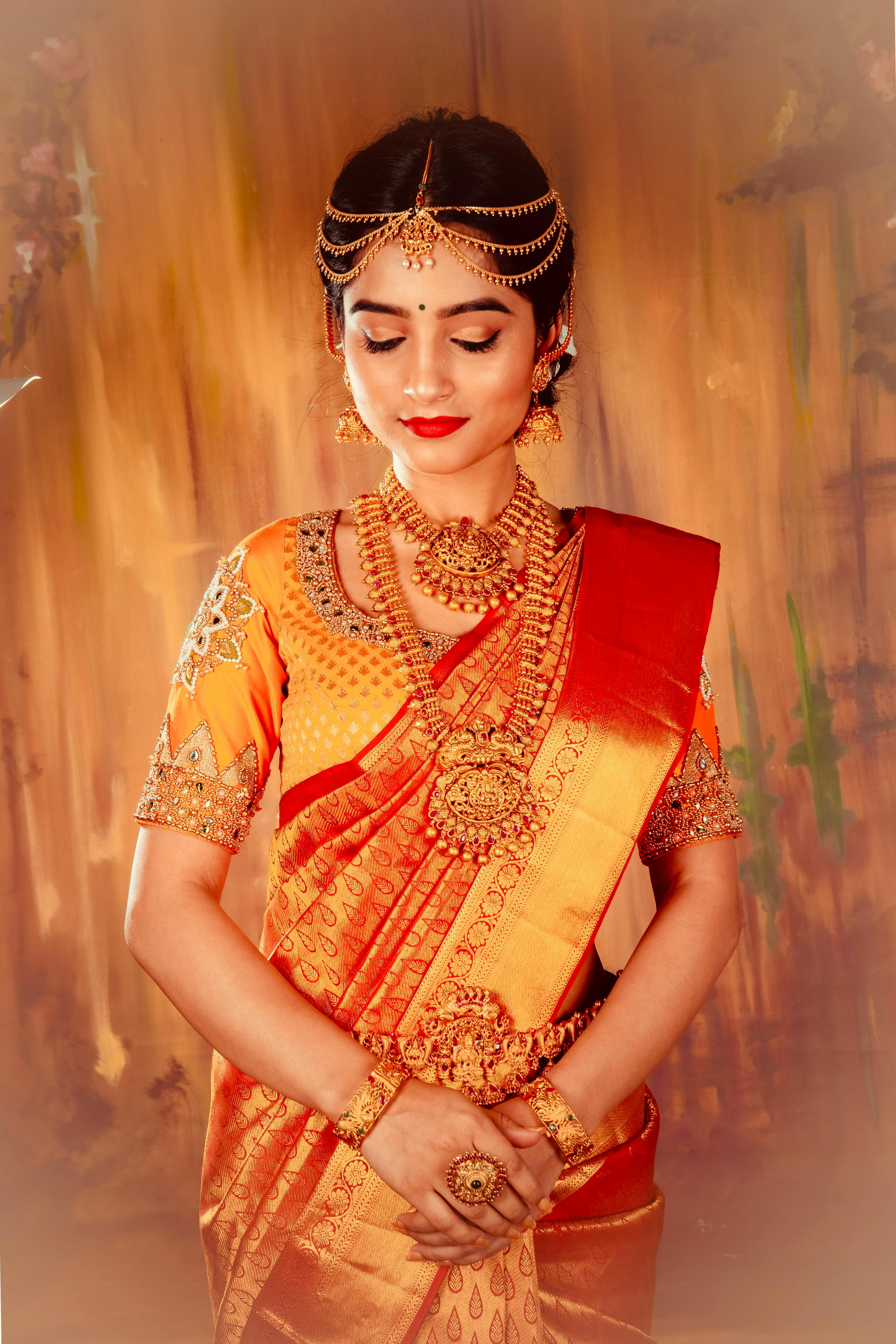 Foto stok gratis tentang juru rias, pengantin india, pengantin tamil