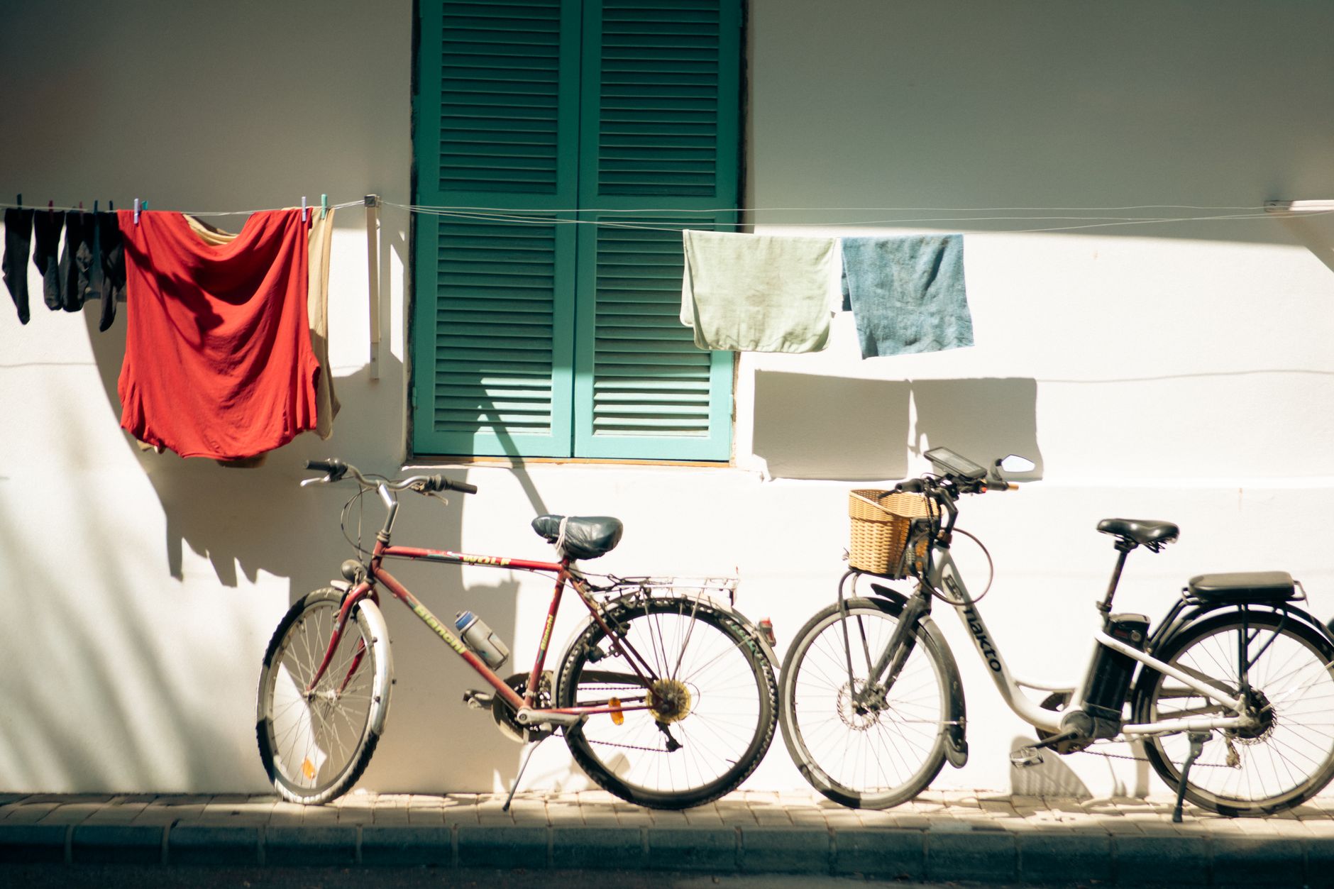 The exercise bike