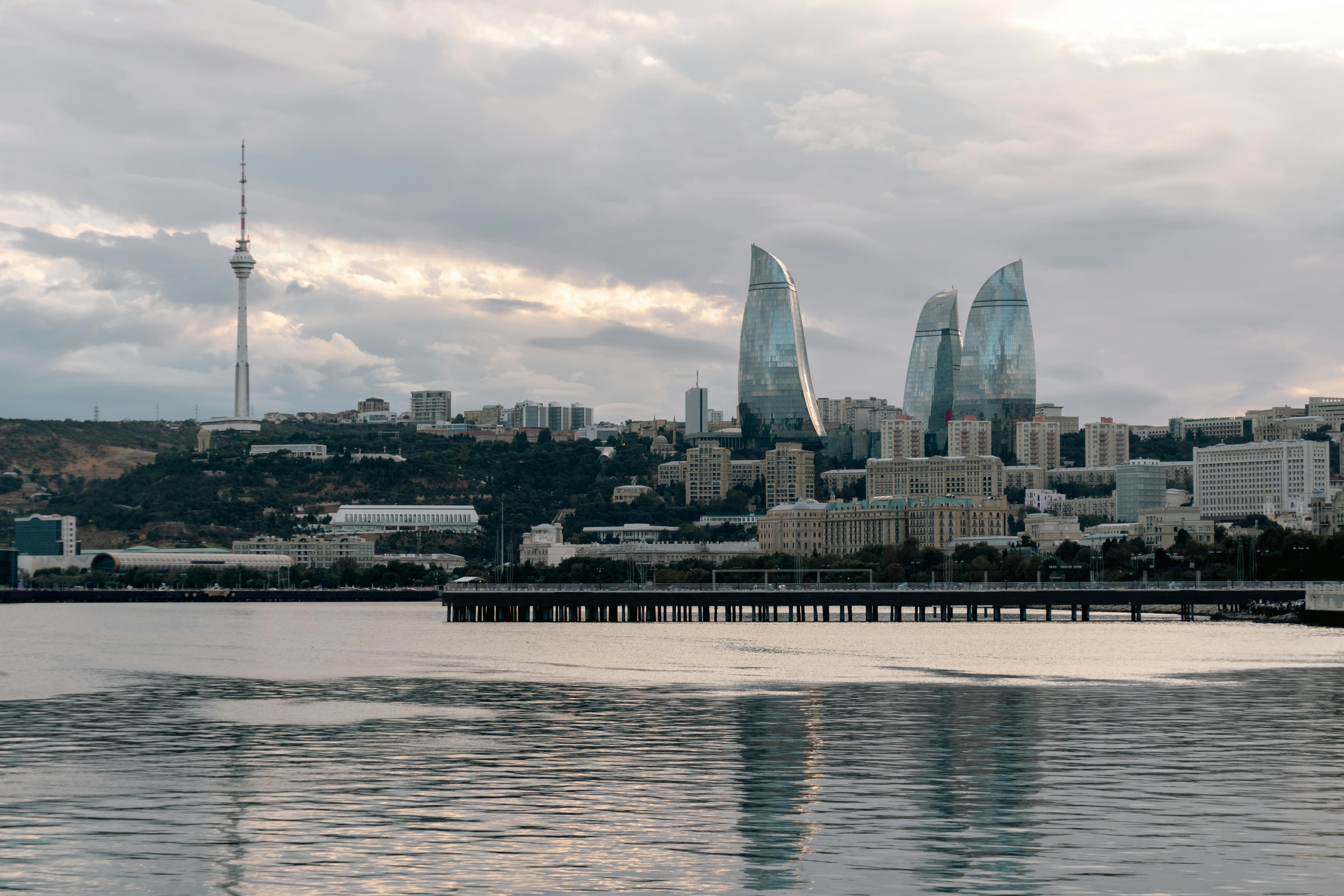 Landmarks in Baku