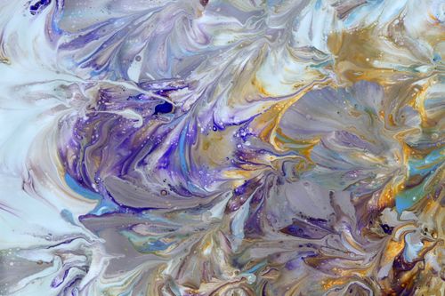 Free Vibrant abstract fluid art with swirling colors and dynamic patterns. Stock Photo