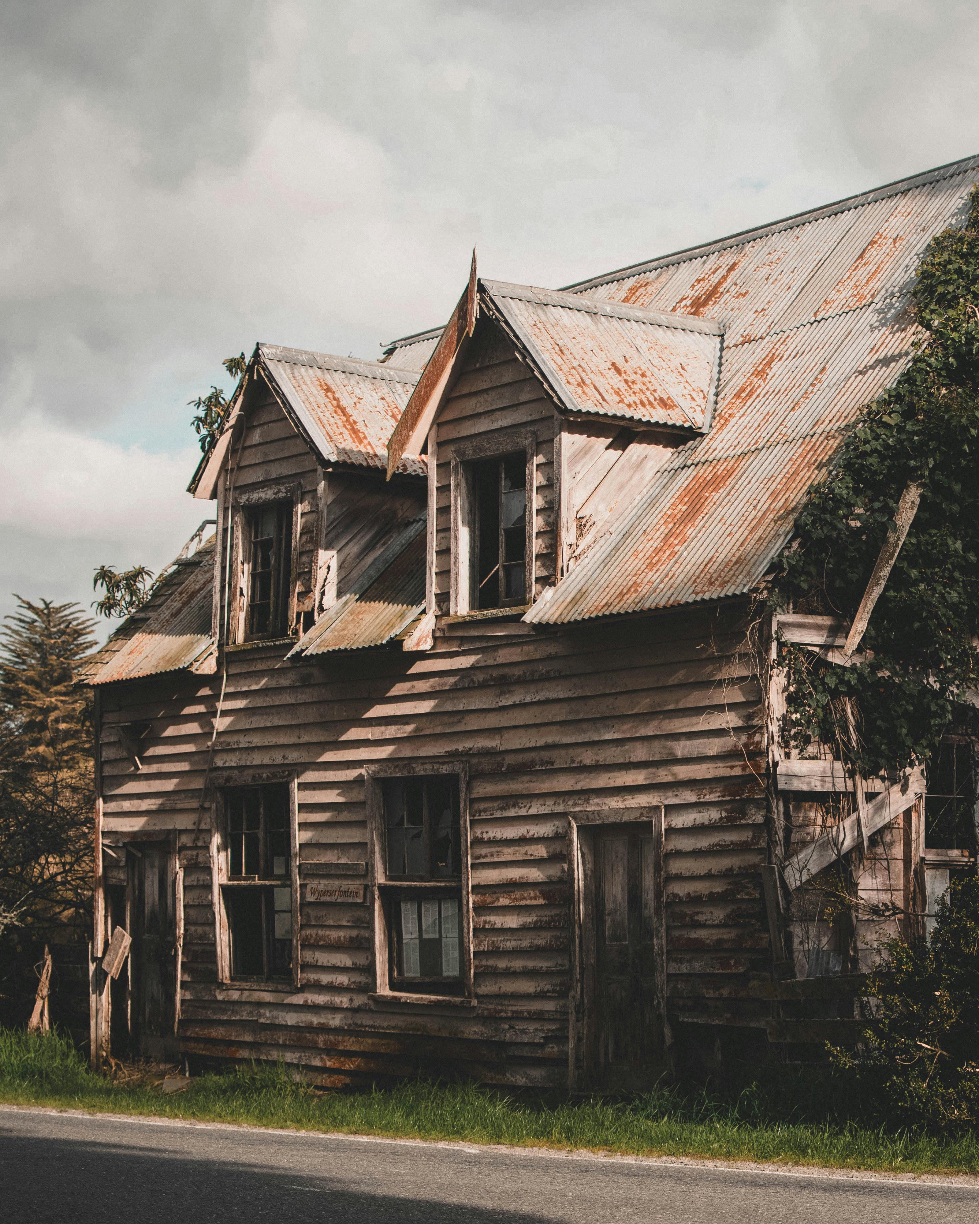 neglected house