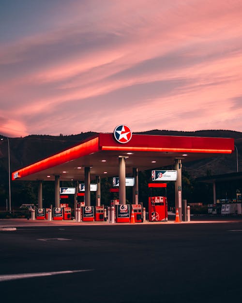 Základová fotografie zdarma na téma benzín, benzínová pumpa, čerpací stanice