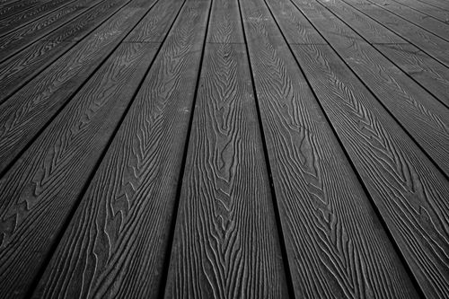 Free Detailed black and white photo of wooden floorboards with textured patterns. Stock Photo