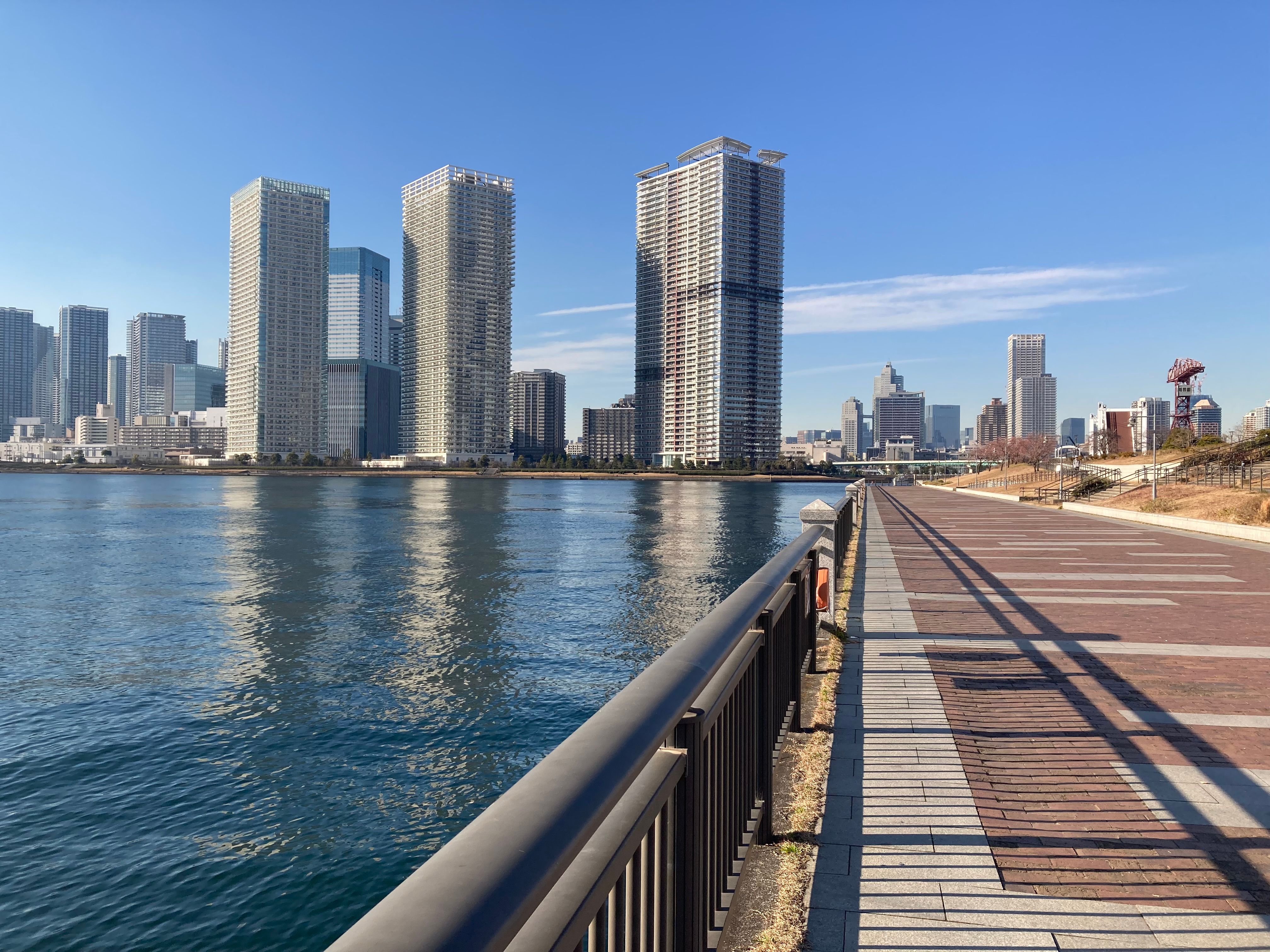 Modern Skyscrapers by Tokyo Waterfront Promenade · Free Stock Photo