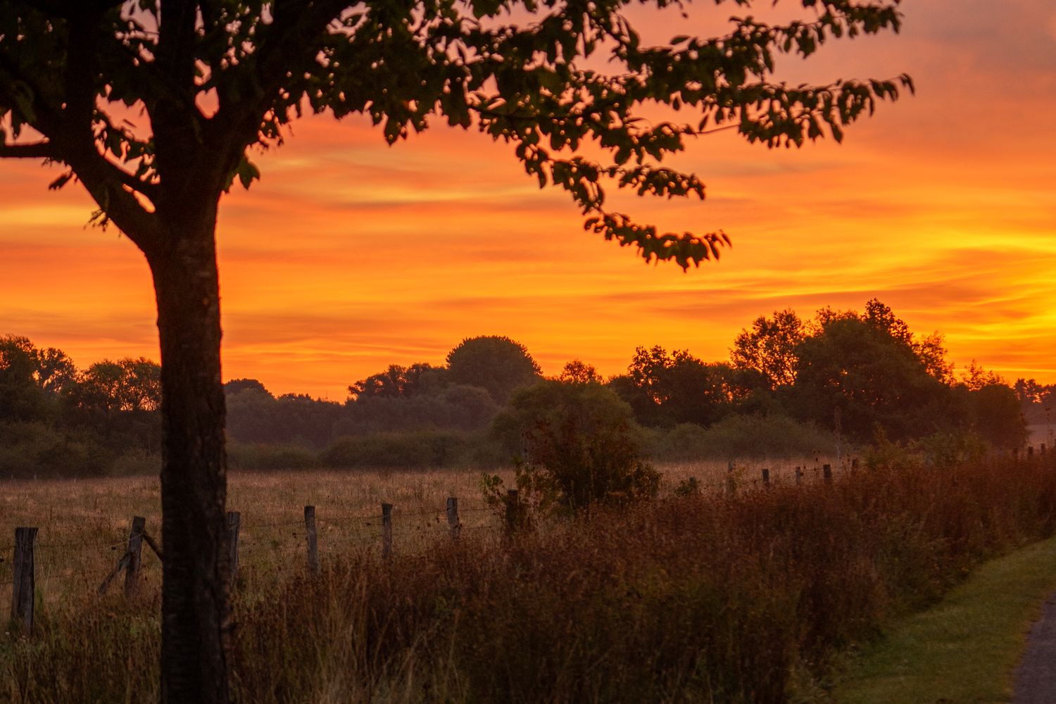 Sunset In Countryside Photos, Download The BEST Free Sunset In ...