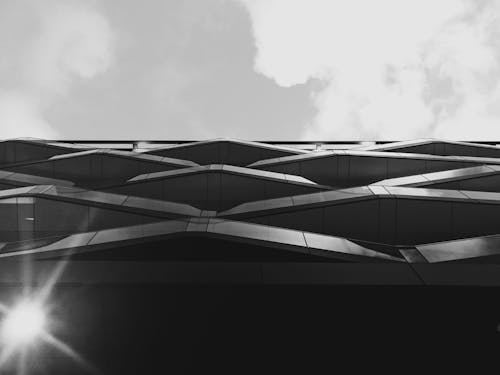 Free stock photo of architecture, black-and-white, buildings