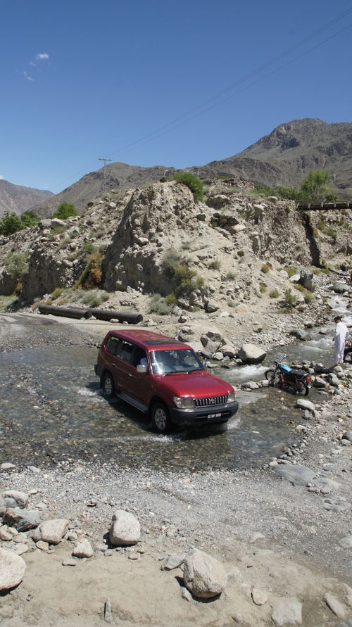 Free Where the roads are rivers and the views are endless. Gilgit-Baltistan magic. Stock Photo